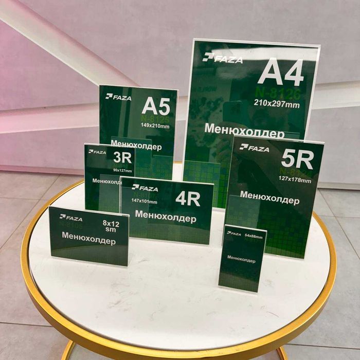 Изготовление подставка из оргстекла менюхолдер прайсхолдер ценники