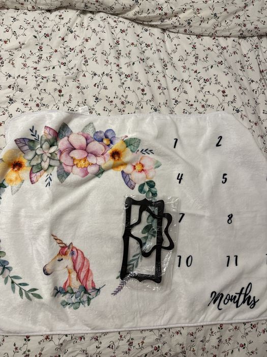 Paturica aniversara, cu unicorn