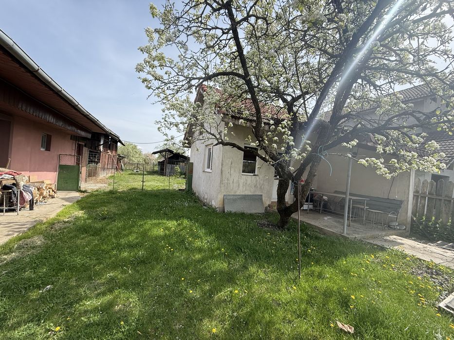 Casă de vânzare în Frâncești, județul Gorj – 3.409 mp teren