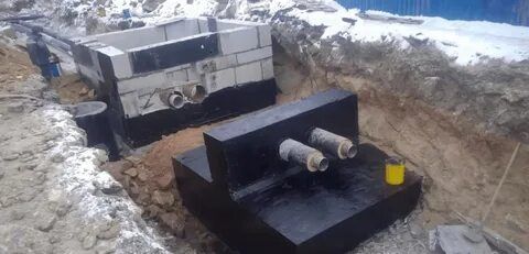 Монтаж лотков теплотрассы все работы