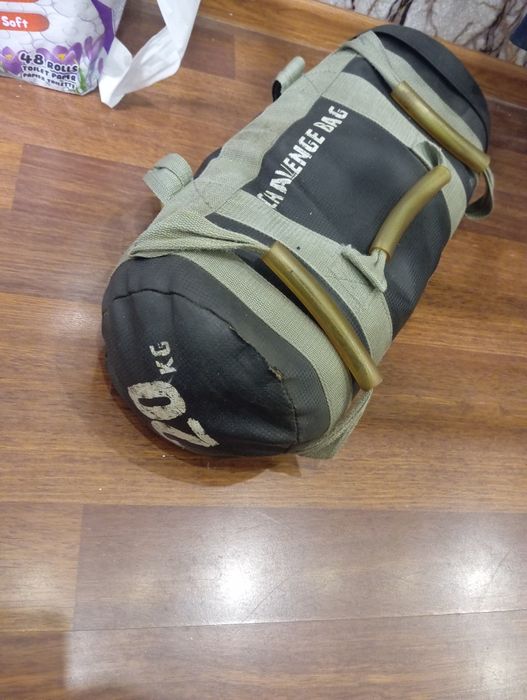 Дъмбели,крив лост и торба