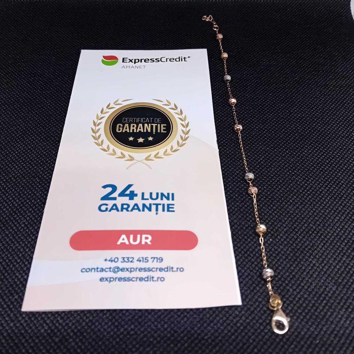 Bratara aur 14k 2.26gr (Ag 4 Dacia b50533) Garantie 2 ani