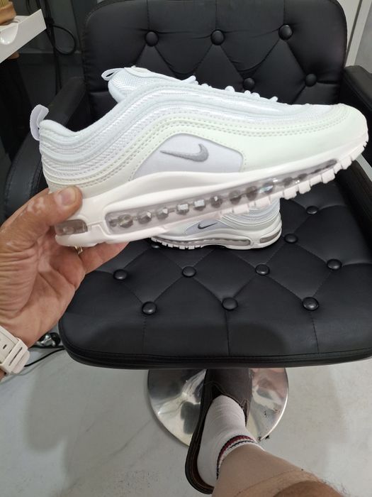 Papuci Nike albi noi