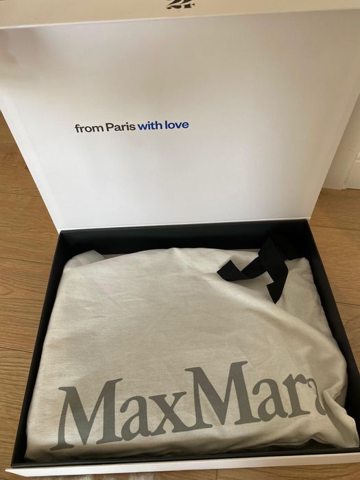 Plic Max Mara din piele si textil, nou