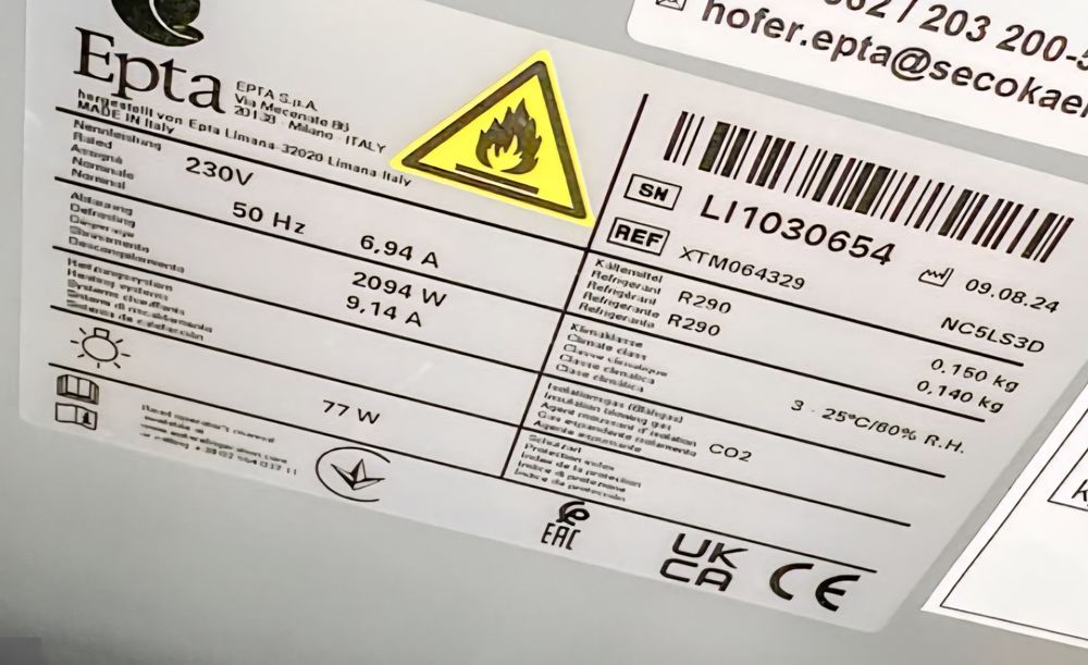 Vitrina frigorifica profesionala congelare PREMIUM