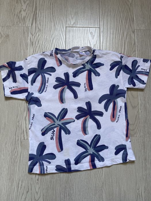 Футболки ZARA, ромпер H&M