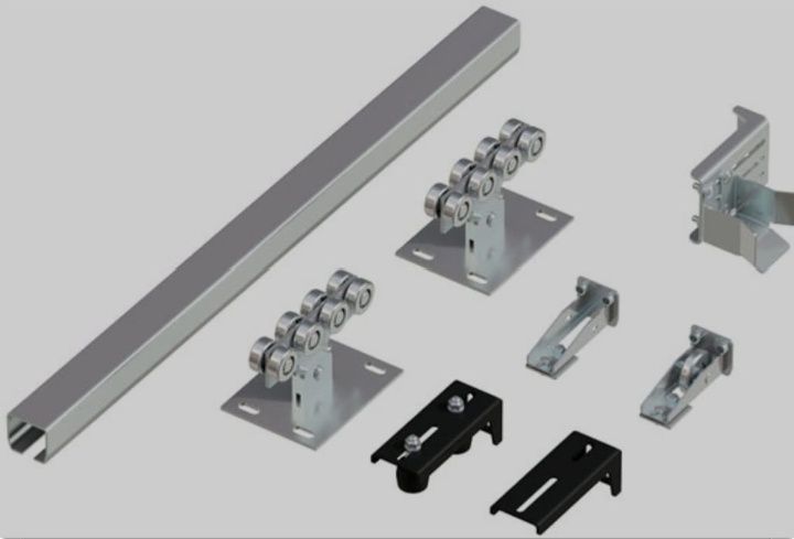 Консольная балка в комплекте для откатных ворот