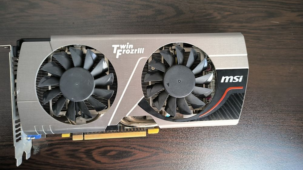 Видеокарта MSI Nvidia 560TI
