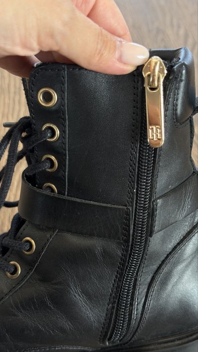 Ботинки кожа Tommy Hilfiger