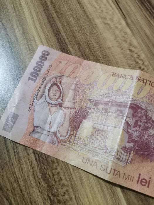Bancnota 100. 000  lei din 2001