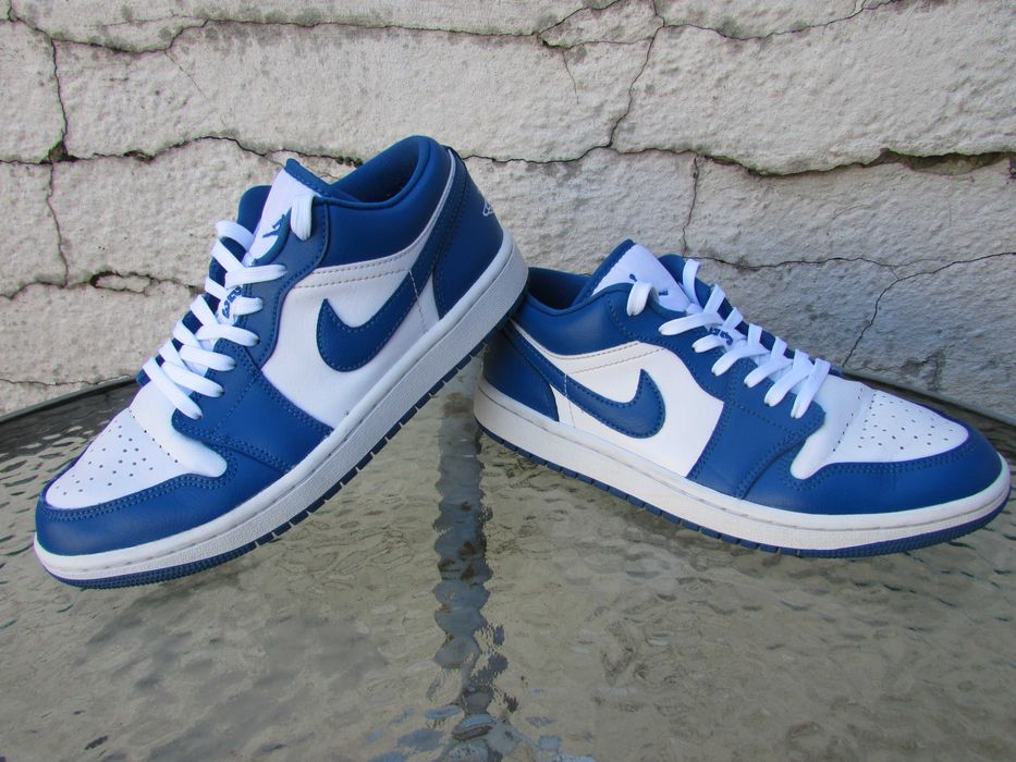 Маратонки Nike Air Jordan 1 Low в цвят 'Marina Blue'