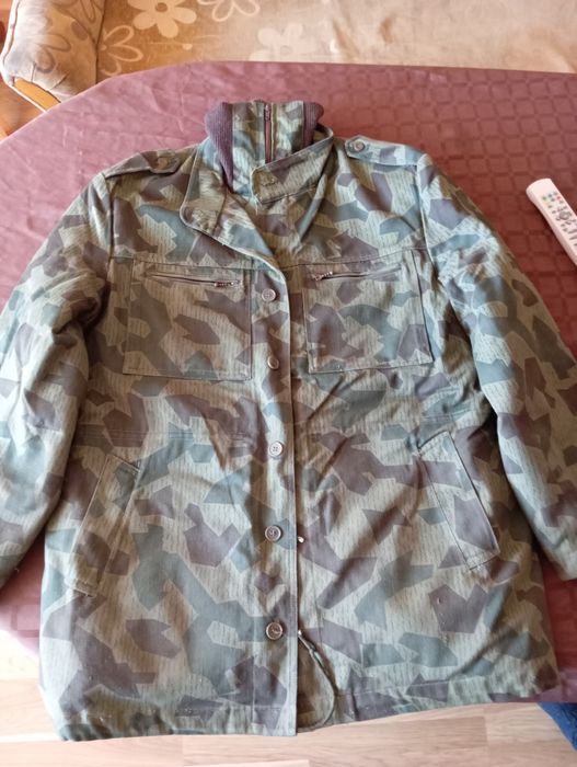 Шуба камуфлаж с подплата