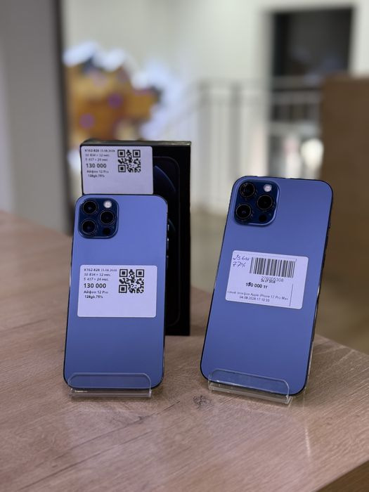 iPhone 12 Pro, 12 Pro Max 128-256gb акб 75-77% Рассрочка 0-0-24