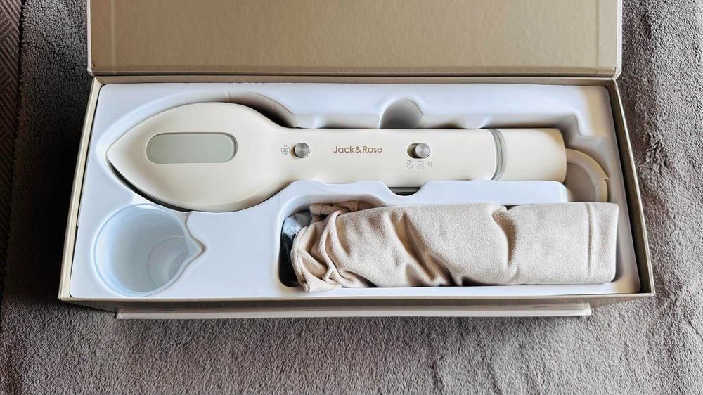 Ютия за дрехи с пара Jack & Rose, 3 в 1, двойно напрежение 110-240V