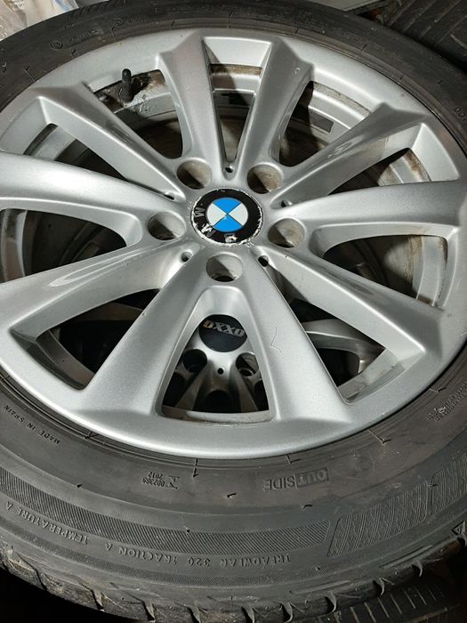 Vand janta BMW F10 17 cu anvelopa 225 55 17 Bridgestone Turanza T001