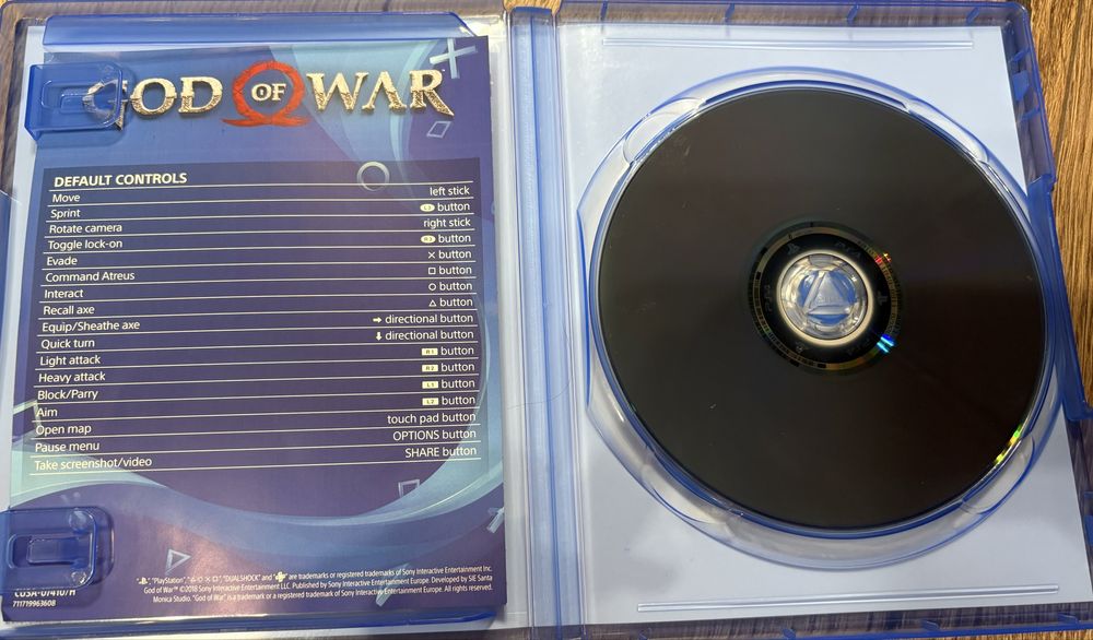 God of War ps4 БЕЗ ДЕФЕКТИ