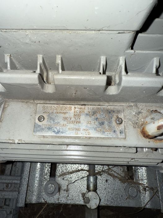 Exhaustor , ventilator , motor SIEMENS