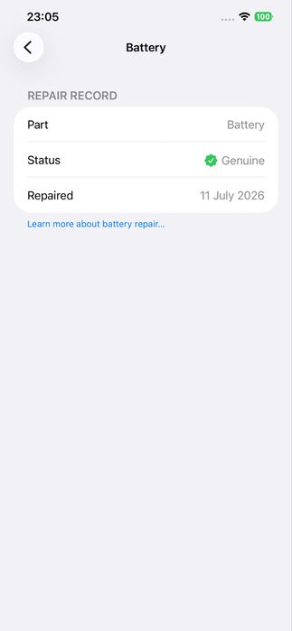 Iphone 12 Pro max 256GB Blue + new battery