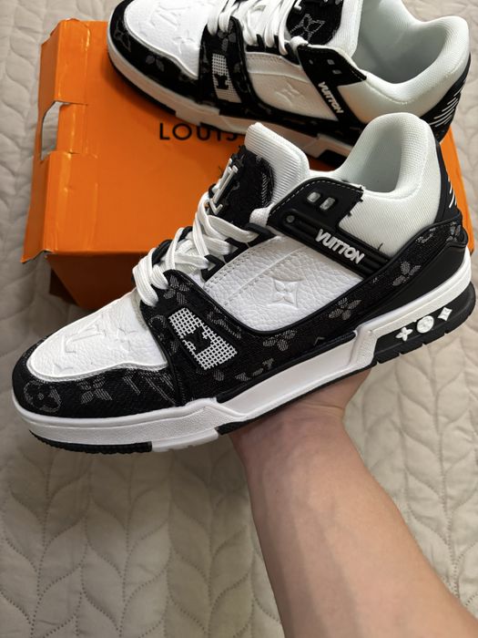 Louis Vuitton LV Trainer Skate Black White