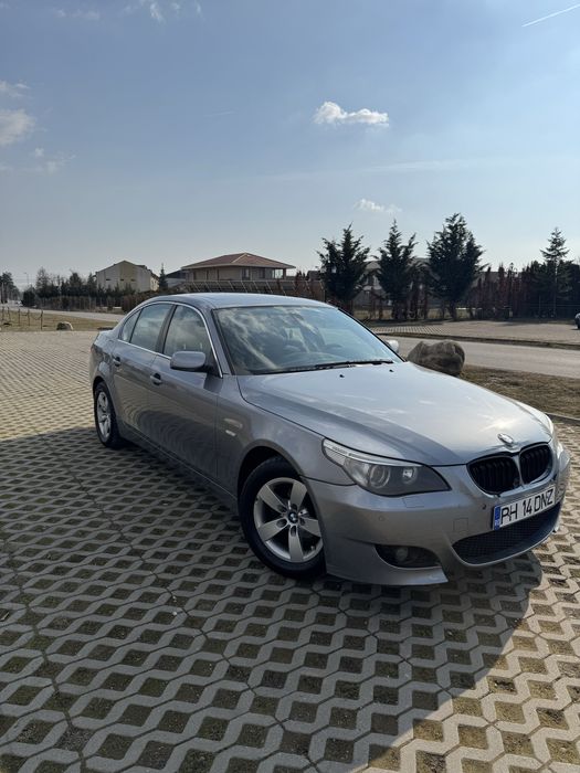 BMW Seria 5 E60, 520i, M54B22, 170cp, evacuare custom, tamponata fata