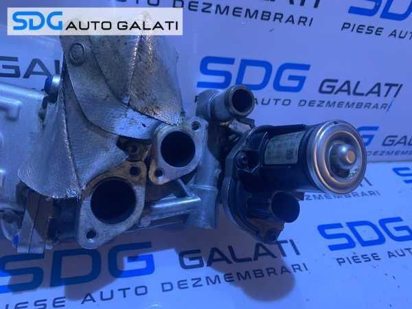 Racitor Gaze cu Supapa Valva EGR Skoda Octavia 2 1.6 TDI CAY CAYC 2008 - 2013 Cod 03L131512C 03L131512CF 0280751016 [D0386]