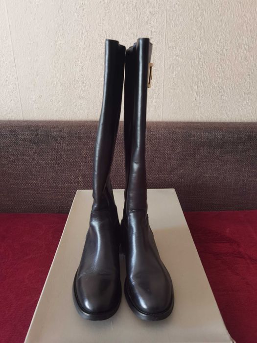 Черни ботуши MARELLA Delfino