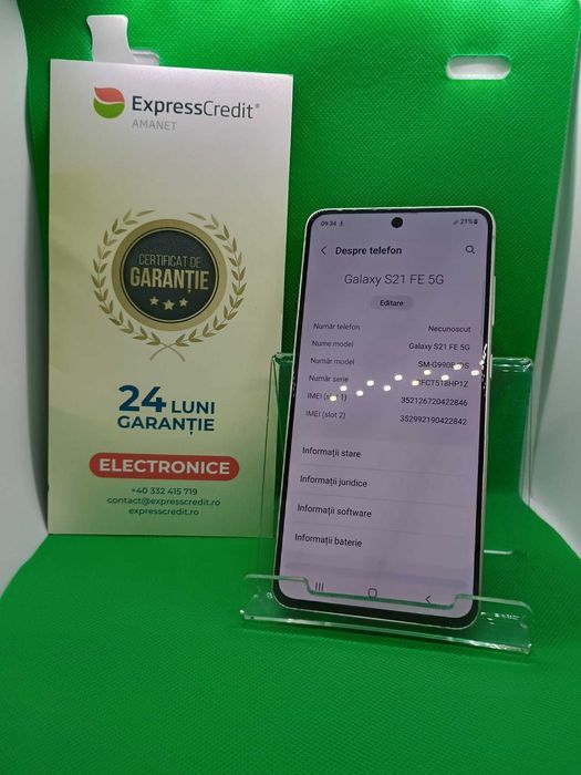 Samsung S21 FE (AG.21) Garanție 2 Ani!