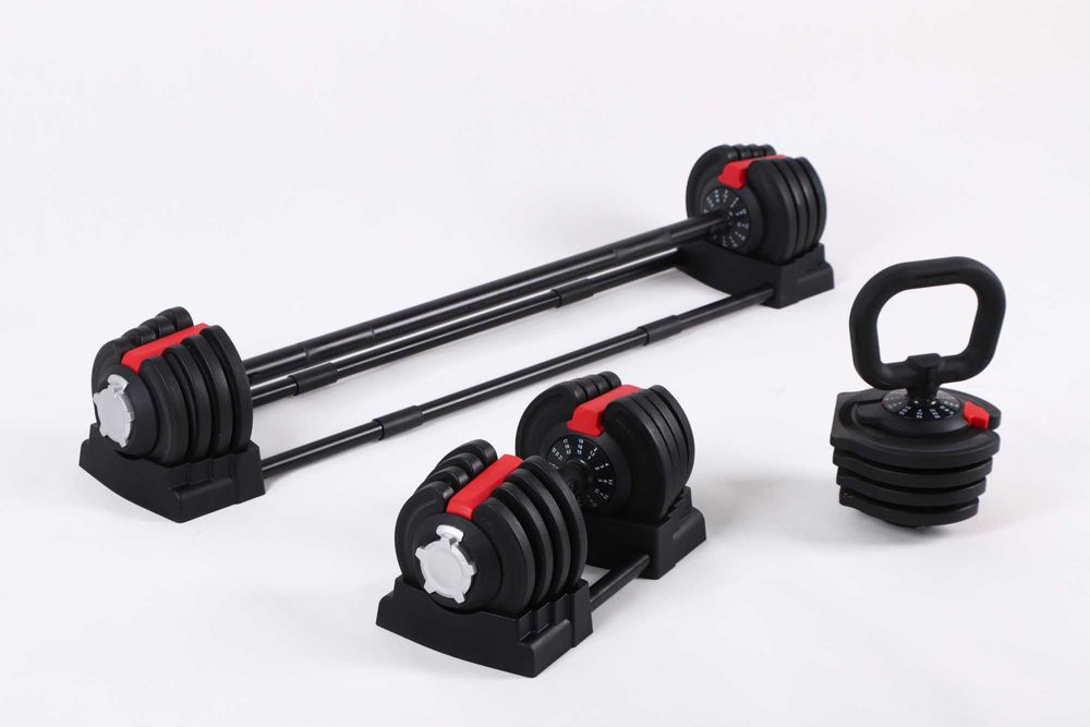 Set Gantera , Bara si Kettlebell reglabile si ajustabile