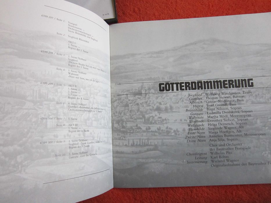 rar vinil Amurgul zeilor Gotterdammerung Wagner Karl Bohm 1973