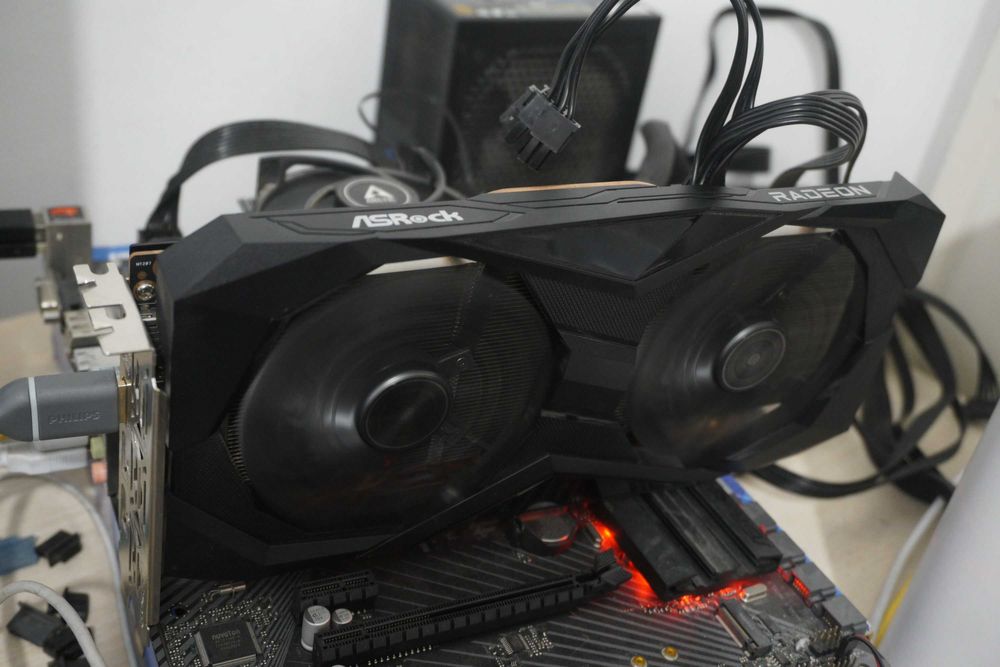 GPU RX 6600 XT 8GB AsRock Challenger AMD Radeon видеокарта/ вкл. ДДС