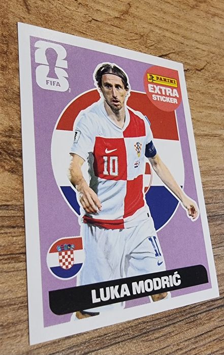 Extra Stiker - LUCA MODRIĆ- regular PANINI