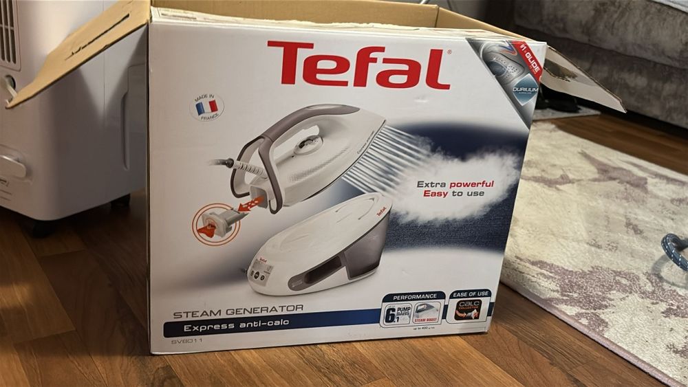 Statie de calcat Tefal noua !