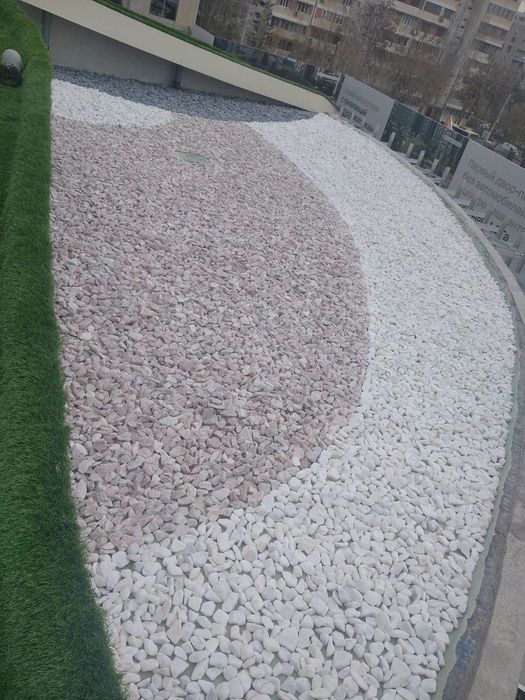 Декоративни Белый галка камен для дома