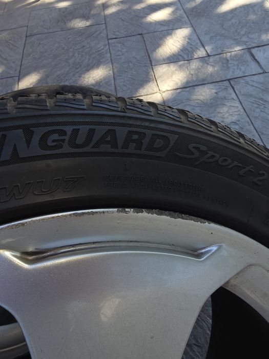Jante Volkswagen + cauciucuri M+S 225/45 R17