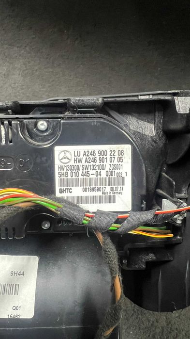 Климат контроль Мерседес CLA 2014 W117