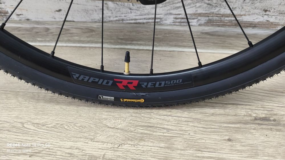 НОВ шосеен/Gravel велосипед Ridley Fenix SLA SRAM Rival/Apex XPLR Fulcrum Rapid Red 500 27.5 Tubeless | M