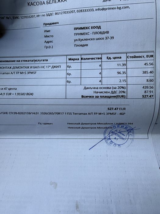 Джанти 17” Тойота