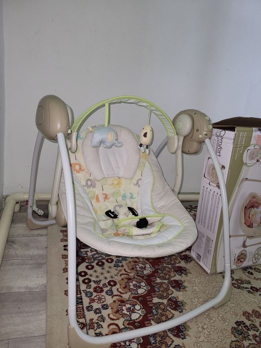 Качели  шизлонг детские