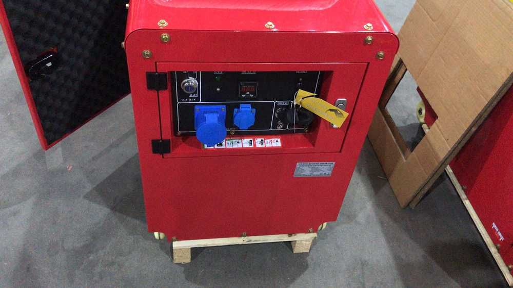 7,5 KVA Дизелови МОНОФАЗНИ Генератори - ОБЕЗШУМЕНИ с пълна Автоматика