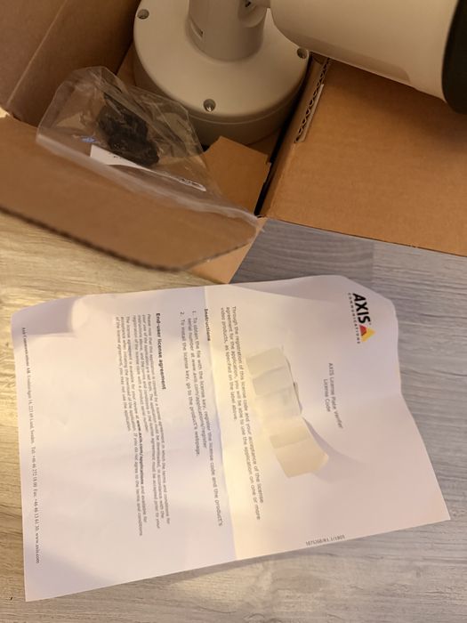 Camera de supraveghere AXIS P1465-LE-3 L.P-VERIFIER