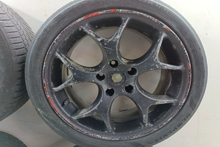 Set jante aliaj R17 Anvelope uzate 5x112 8Jx17H2 ET35 Audi A6 4F/C6 s