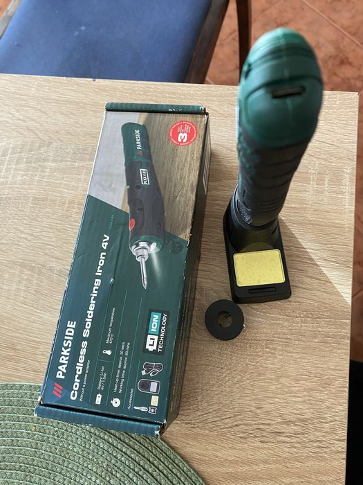 Aparat de cositorit pe baterie Lidl