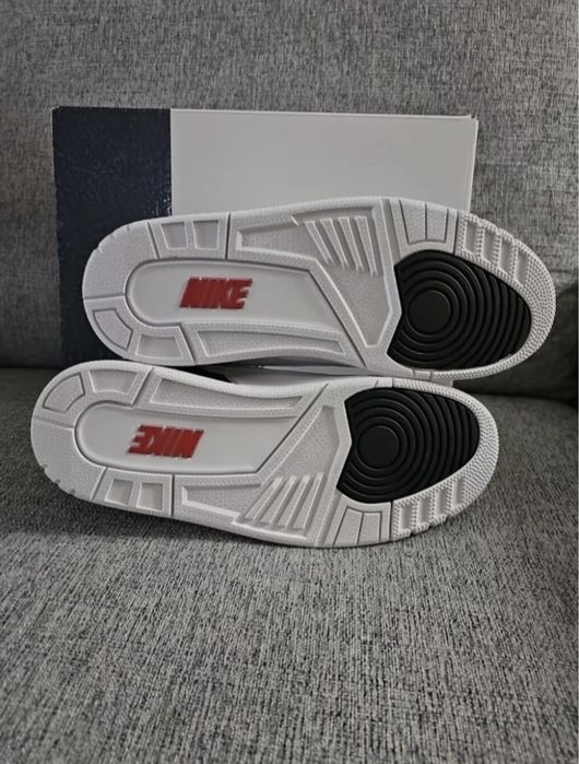 Air Jorrdan 3 Retro Fire Red Denim - Marime 42