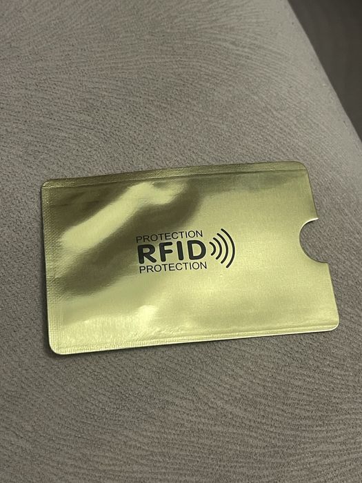 *АНТИ КРАЖБА* Фирмен RFID Алуминиев Калъф за Кредитна / Дебитна Карта