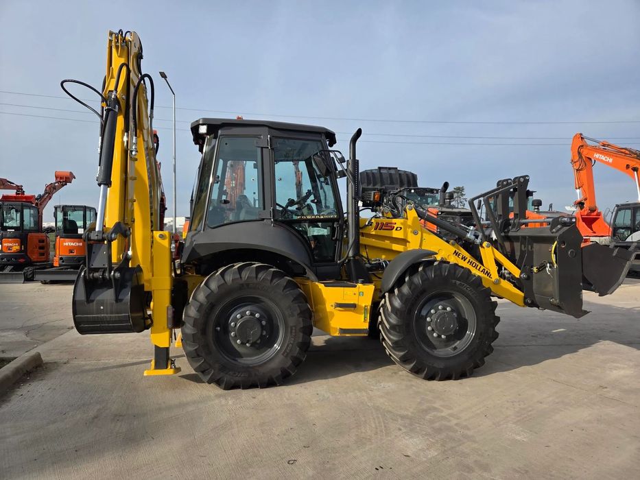 New Holland ROTI EGALE, 89kW-120CP, BRAT extensibil adanc sapare 6m, Powershift, cupa mulfufntionala 4x1 cu FURCI, Anvelope Michelin, Aer conditionat, Cutie automata, Radio, Certificat CE, garantie 1 an, posibilitate leasing 4 ani, PROMOTIE 86.900 EUR+Tva