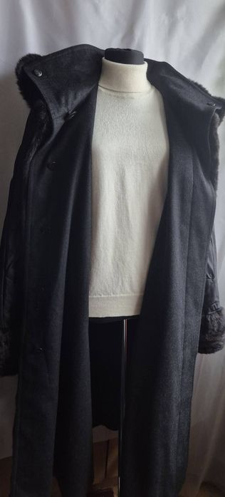 Palton dama lana 100%   nr.XXL-ca nou-