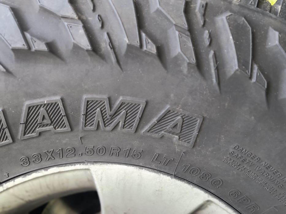 33 12.5 R15 YOKOHAMA GEOLANDER m/t G003