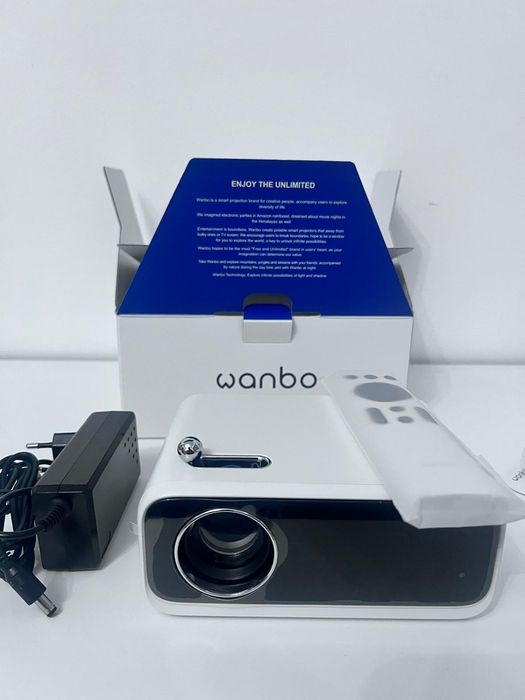 Videoproiector Portabil Wanbo Mini HD, 250 Lumeni, 720p