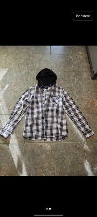 Hanorac stil cămașă