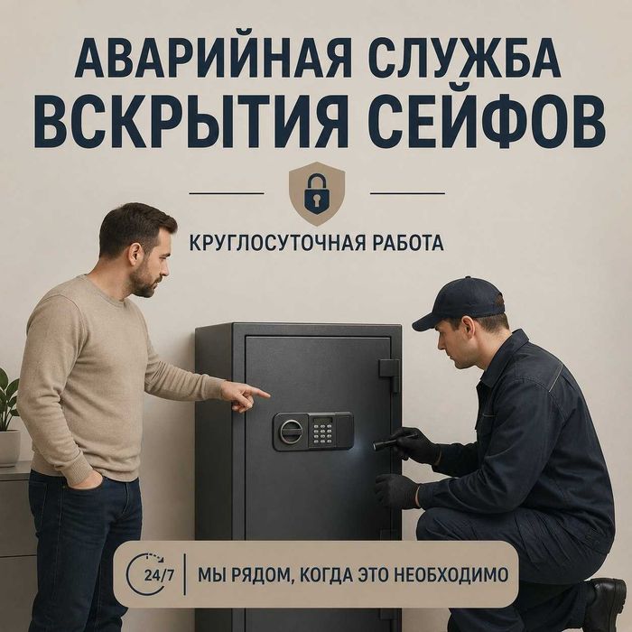 Вскрытие сейфов / открыть сейф,замок, восстановление кодов и ключей